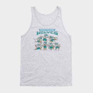 Mutagenic Ninja Deep-Freeze Wolves Tank Top